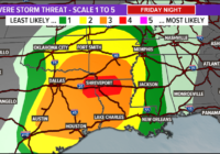 Timeline: Severe weather possible Friday night