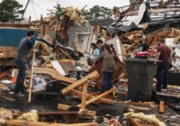 Tornado tears through Arkansas college town, with 6 hurt