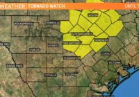 Tornado Watch remains in effect for Bexar County until 5 p.m.