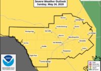 Severe storms possible with damaging winds and hail tonight