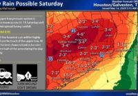 Flash flooding risk for Houston this weekend, meteorologists say