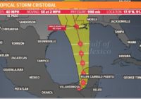 Tropical Storm Cristobal's US landfall expected in Louisiana; Houston area could get rain