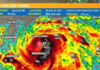 WATCH LIVE: Hurricane Hanna makes landfall on Padre Island