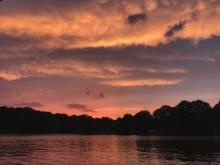 Sunset at High Rock Lake