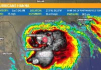 Hurricane Hanna | Hanna becomes first hurricane of 2020 season as it edges closer to the South Texas coast