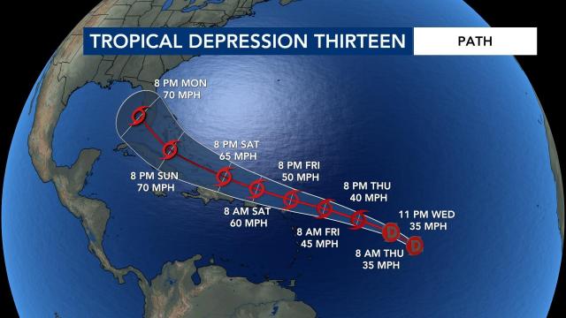 Tropical Depression 13