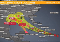 Watch Live: Marco expected to become hurricane today, Laura moves closer to Gulf of Mexico