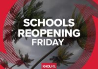 Some schools reopening Friday after Hurricane Laura spares Houston area