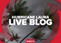 Hurricane Laura updates: Garbage service suspended in Houston Thursday