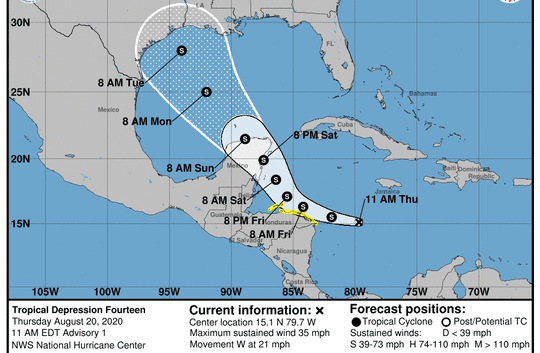 Tropical Storm Marco: See spaghetti models here as storm approaches ...