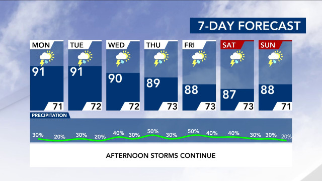 7-Day Forecast