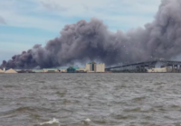 Chemical Fire Burns At BioLab Inc. Near Lake Charles In Aftermath Of Hurricane Laura