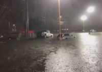 Video and photos: Street flooding in the Houston area due to Tropical Storm Beta