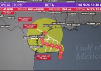 Tracking the Tropics: Tropical Storm Beta expected to bring heavy rain along Texas Coast