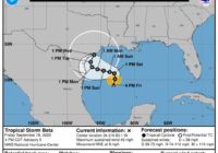 Tropical Storm Beta forms in Gulf of Mexico