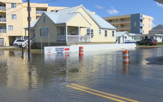 Flooding Continues To Be A Problem Along Canal Drive In Carolina Beach ...