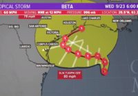 Hurricane and storm surge watches issued for Texas coast ahead of Tropical Storm Beta