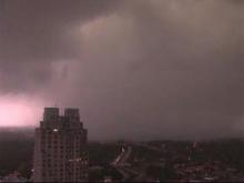 Tornado in downtown Raleigh