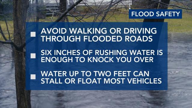 Flood safety tips