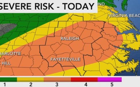 Threat over Tornado watch dropped for central North Carolina – Weather