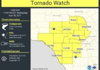 Tornado Watch issued as storms develop around San Antonio area