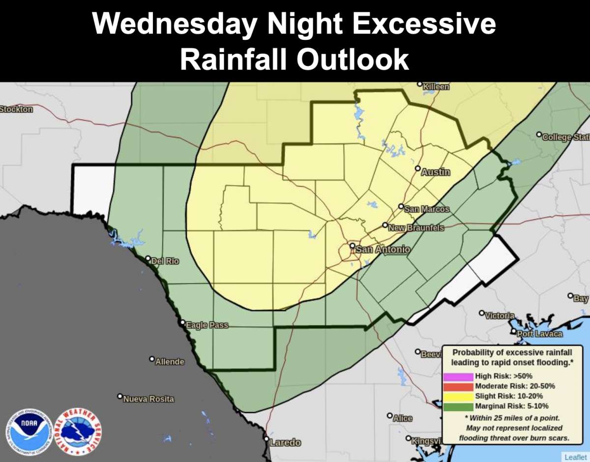 Tornado Watch Issued As Storms Develop Around San Antonio Area ...