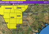 Tornado Watch in effect for parts of South Texas until 11 p.m.