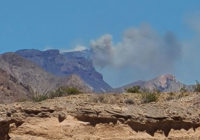 West Texas wildfire now blazing over 250 acres of Big Bend National Park