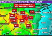 TIMELINE: Flash Flood Warning for parts of southeast Texas