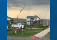 Confirmed tornado over Crystal Beach, NWS says