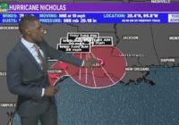 Nicholas makes landfall; Flooding could be catastrophic