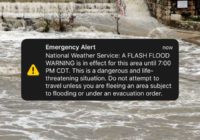 NWS sends flash flood emergency alert to San Antonio area