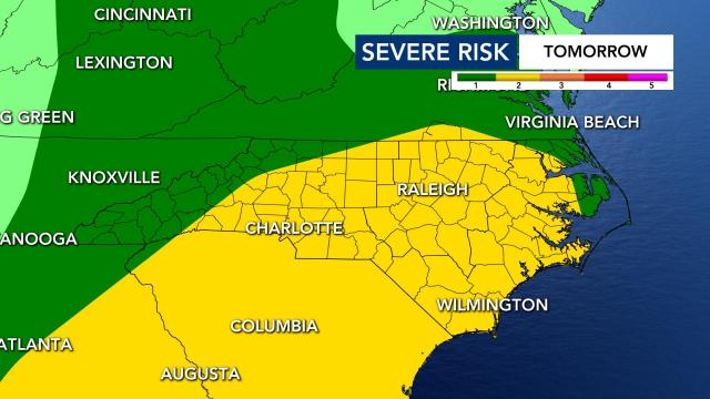 Severe storms possible Wednesday, March 23, 2022