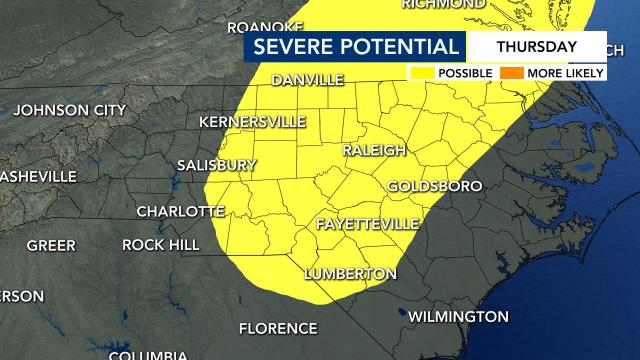 Severe storm potential: March 31, 2022