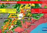 Tornado Warning issued for parts of Harris, Fort Bend and Waller counties expired at 12:30 p.m.