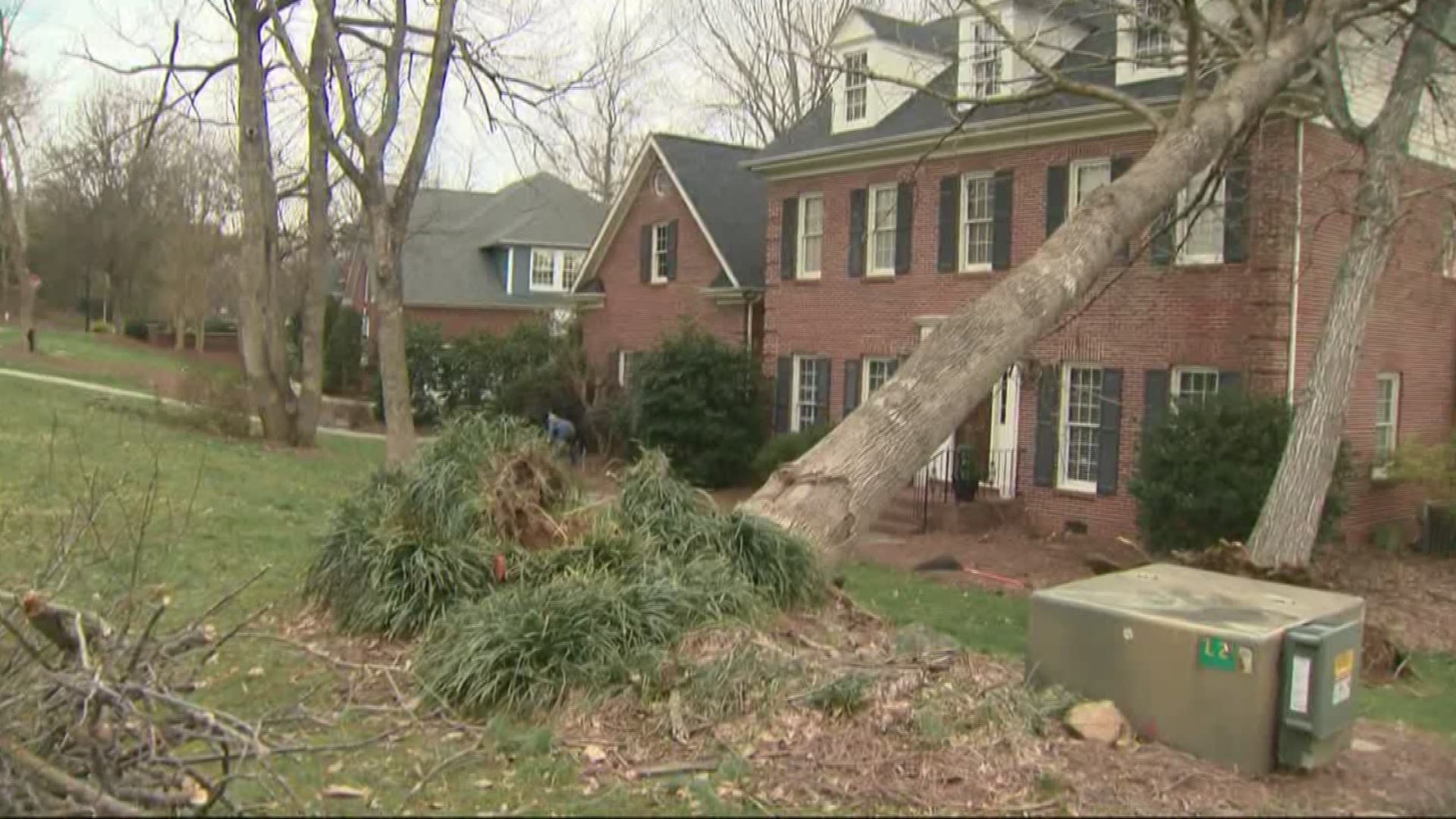 The National Weather Service has confirmed six tornadoes hit the area Thursday. Many neighbors throughout the area are still trying to clean up the mess.