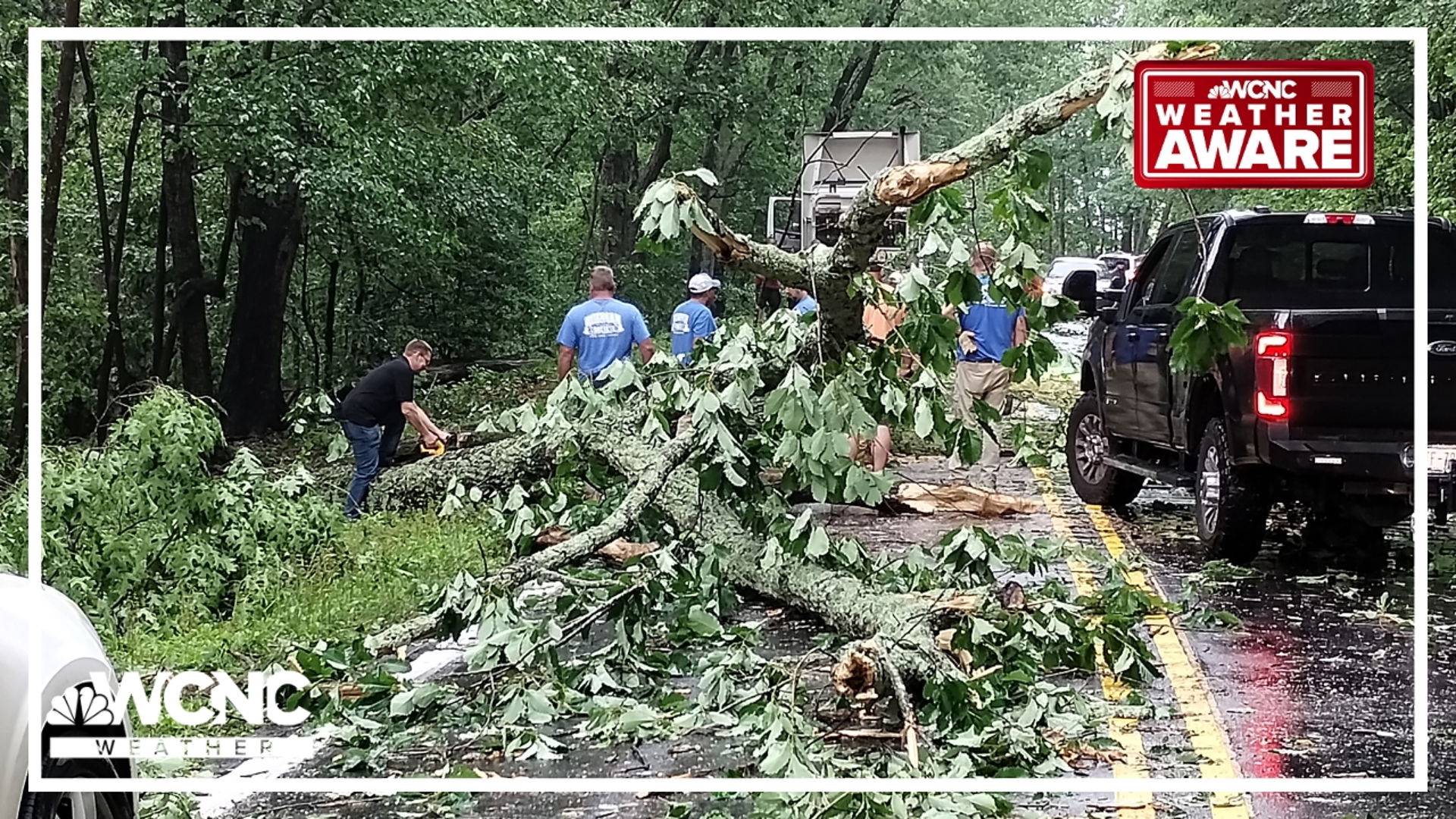 1 dead after severe weather brings heavy rain, hail, strong winds to