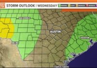 Low-end severe weather risk for Wednesday