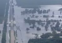 Highway 90 reopening over Trinity River after being shut down for flooding