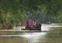 'Brace for more water' | Harris Co. Judge Lina Hidalgo gave an update before touring areas hard hit by flooding