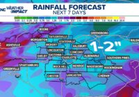 Flash flood threat; A day to be Weather Aware