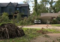 Oak Forest residents clean up damage from Hurricane Beryl