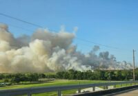 Multiple agencies respond to large wildfire in Brazoria County