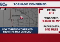 Today we learned about a tornado that touched down in Cypress nearly three months ago