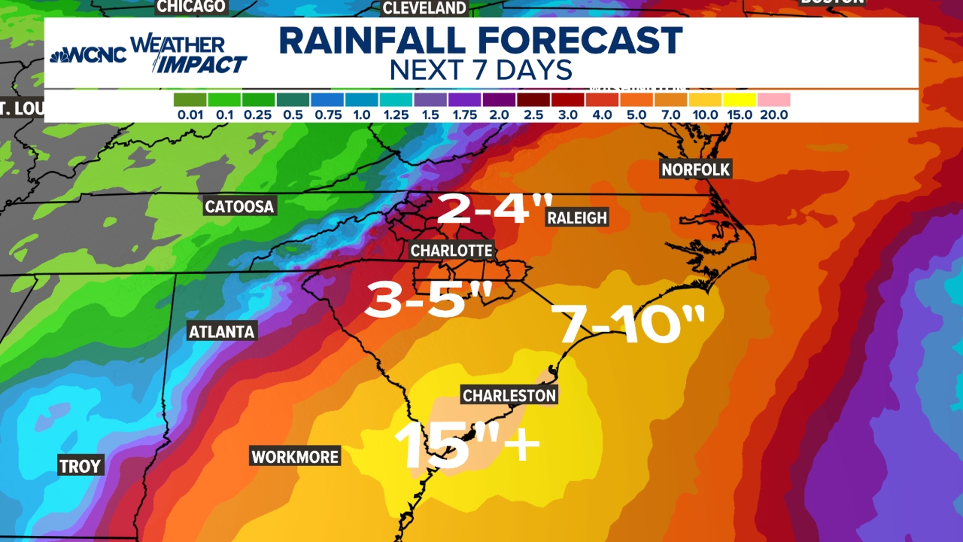 How Tropical Storm Debby to impact the Carolinas Weather Preppers