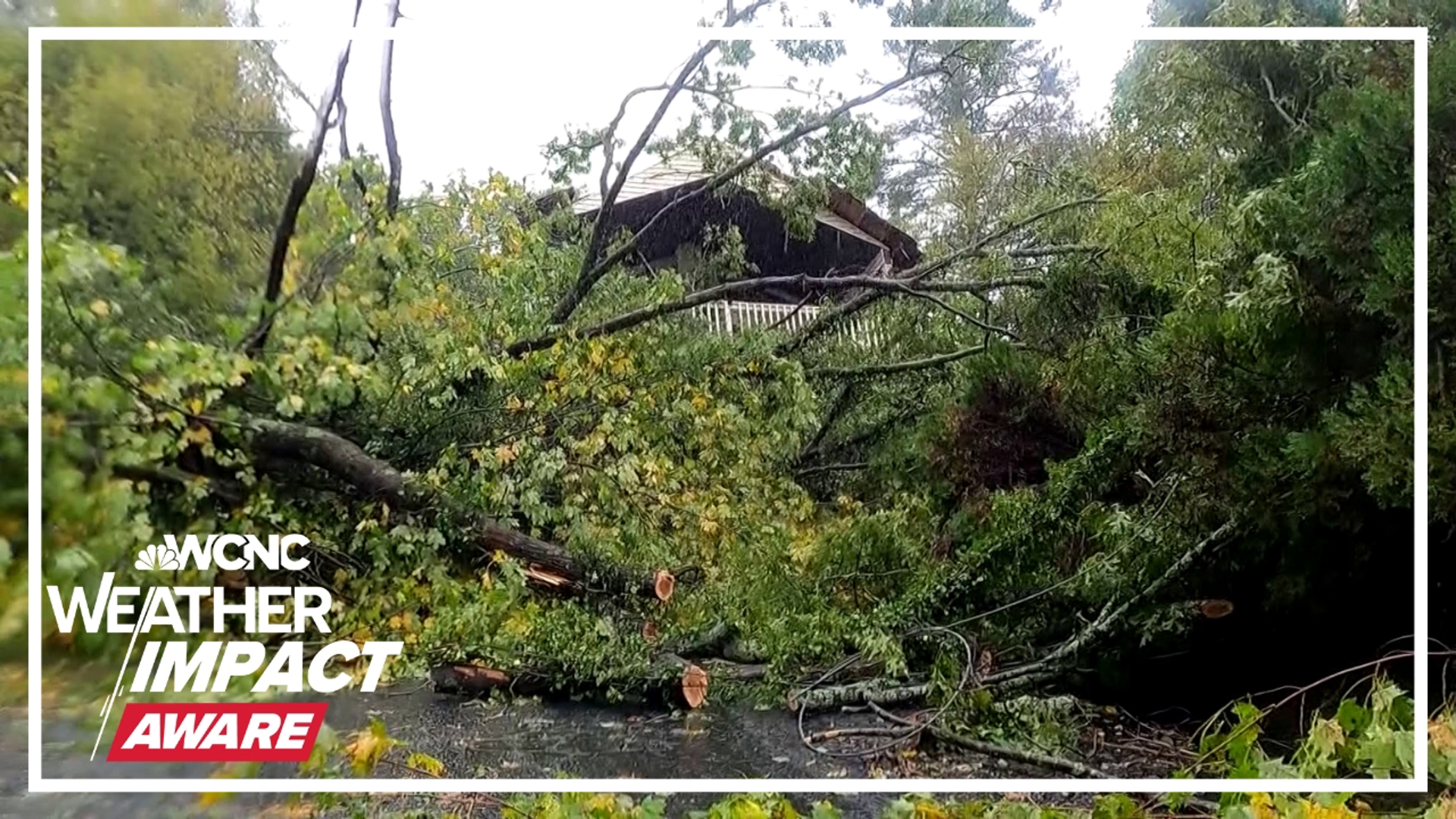 Myles Harris shares how mountain communities in Watauga County were hit ahead of the hurricane.