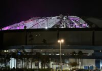 WATCH: Tropicana Field's roof torn off by winds from Hurricane Milton