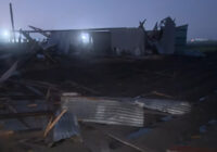 Barn destroyed in Wharton County tornado