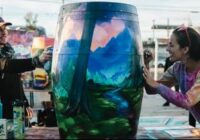 How hand-painted barrels are making a difference for Hurricane Helene relief efforts