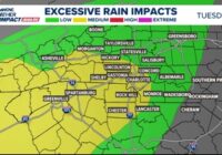 Heavy rain, flash flooding and thunderstorms through Wednesday